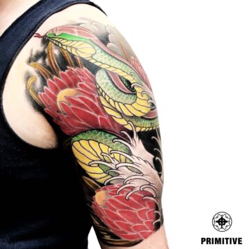 Marc Pinto Best Japanese Tattooo in perth Koi Dragon geisha samurai tattoo. www.primitivetattoo.com.au214