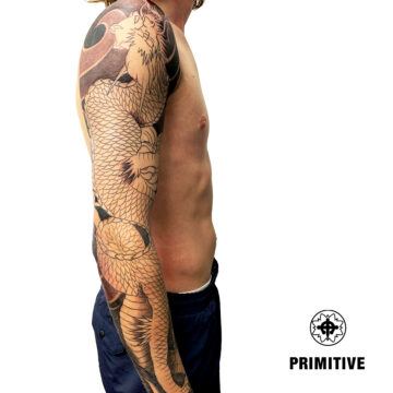 Marc Pinto Best Japanese Tattooo in perth Koi Dragon geisha samurai tattoo. www.primitivetattoo.com.au275