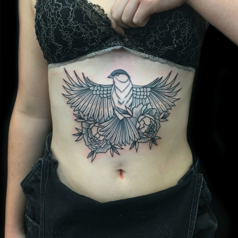 Bird tattoo – Primitive Tattoo Perth
