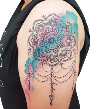 Large mandala tattoo – Primitive Tattoo Perth
