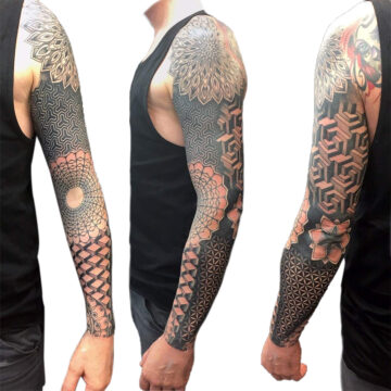 Large mandala tattoo – Primitive Tattoo Perth