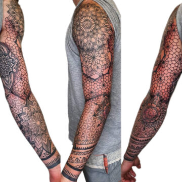 Large mandala tattoo – Primitive Tattoo Perth