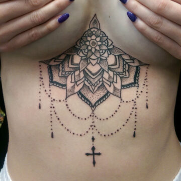 Large mandala tattoo – Primitive Tattoo Perth