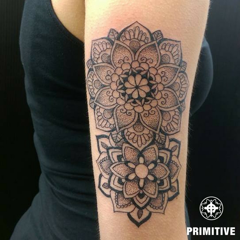 Mandala geometric tattoo – Primitive Tattoo Perth
