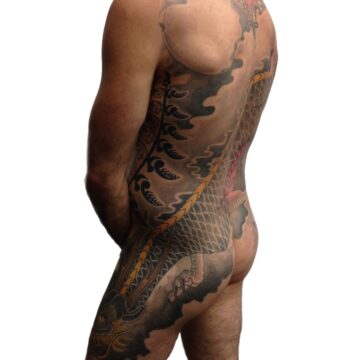 Japanese body suit tattoo by Marc Pinto – Primitive Tattoo Perth