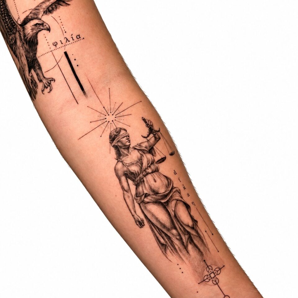 Micro realism patchwork forearm tattoo – Primitive Tattoo Perth
